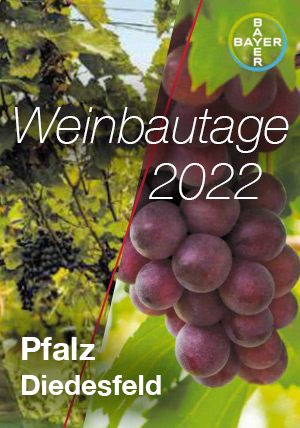 Deckblatt Weinbautage 2022 Pfalz Diedesfeld