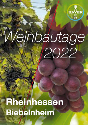 Deckblatt Weinbautage 2022 Rheinhessen Biebelnheim