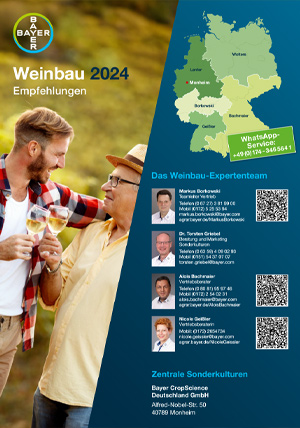 Deckblatt Weinbau 2024 Empfehlung